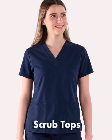 Embroidered & Personalized Scrub Tops