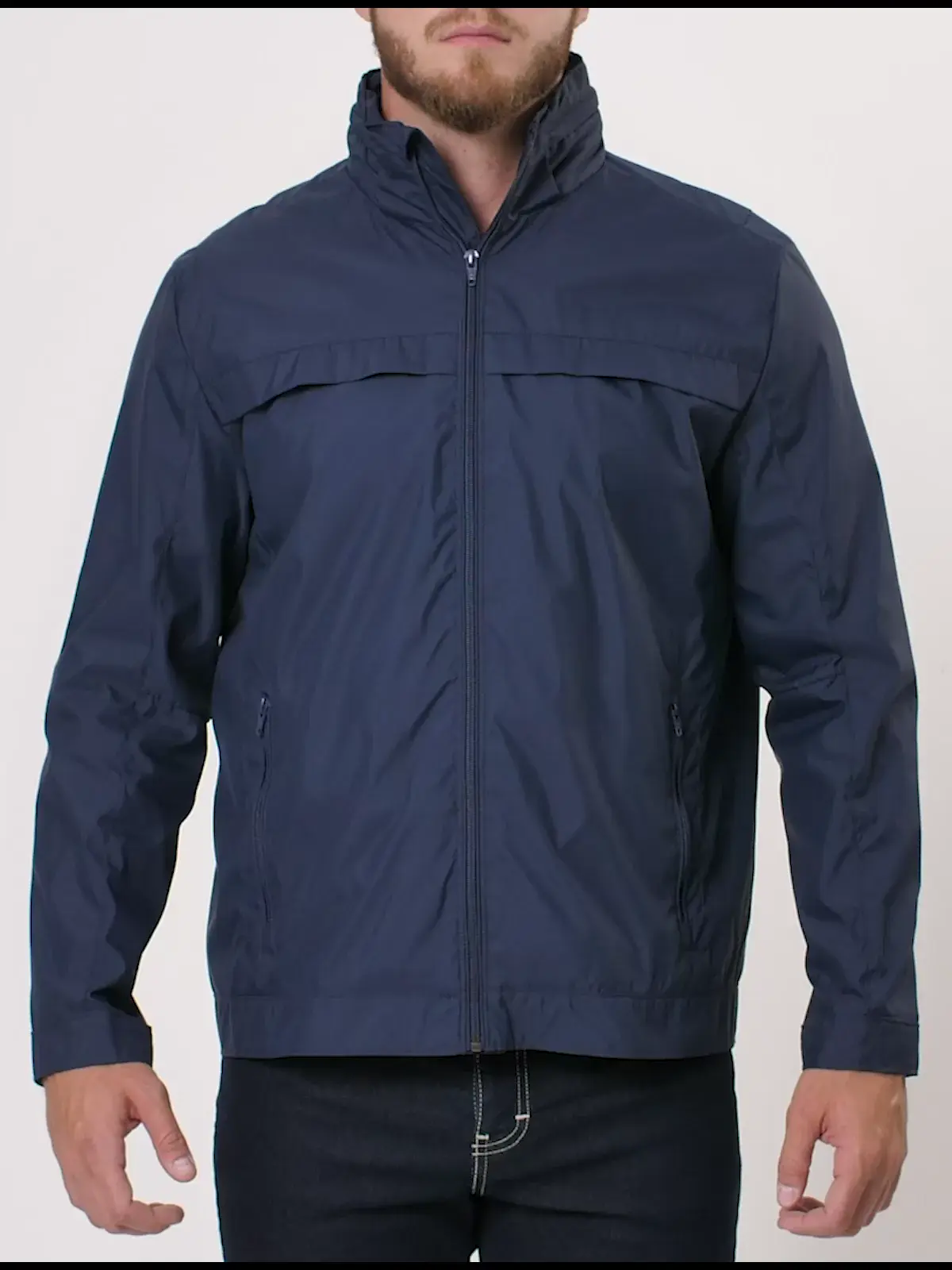 Custom Rain Jacket Embroidered with logo