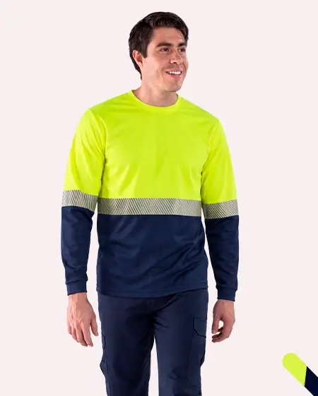 Playera Reflejante de Alta Visibilidad
