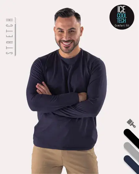 Ultra-Fresh Long Sleeve T-Shirt for Men