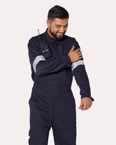 Flame-Resistant Coverall