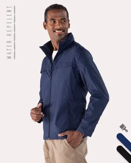 Custom Rain Jacket Embroidered with logo