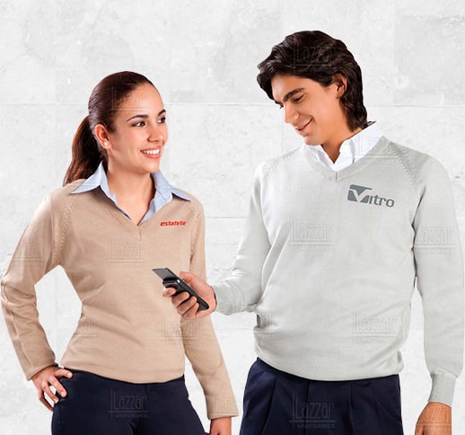 Custom work uniforms with logo