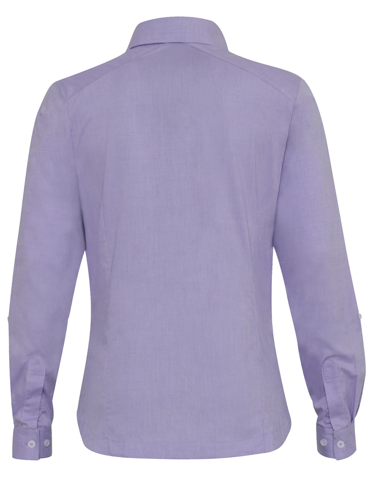 Oxford blouse purple color rear view