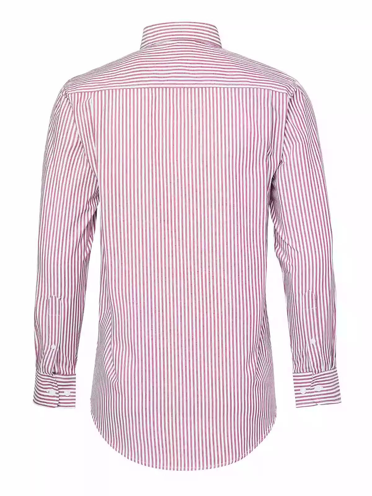 striped work shirt burgundy