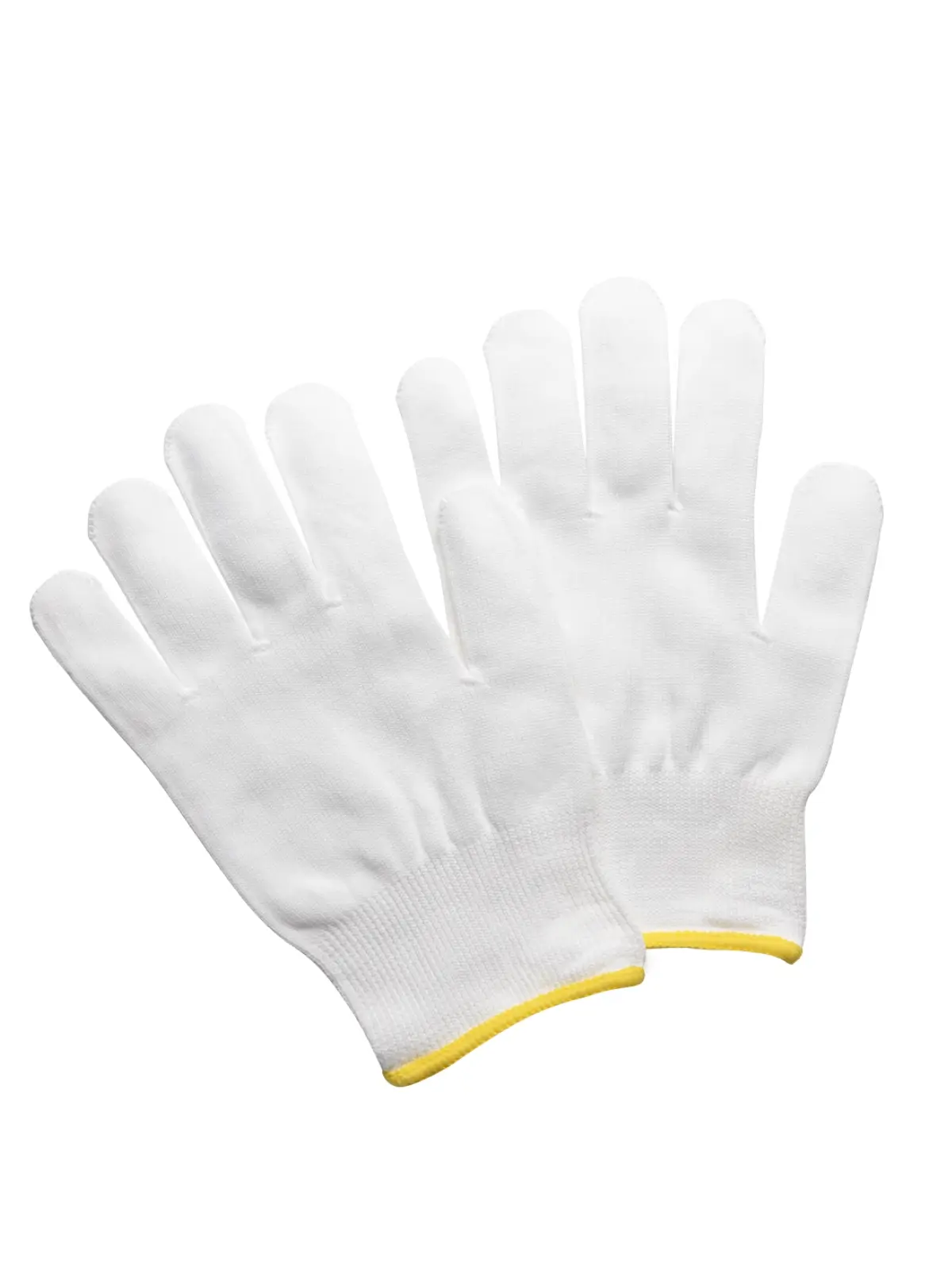 Guantes de Nylon color blanca