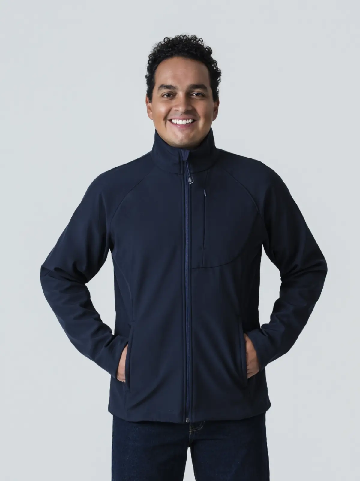 neoprene jacket for men navy