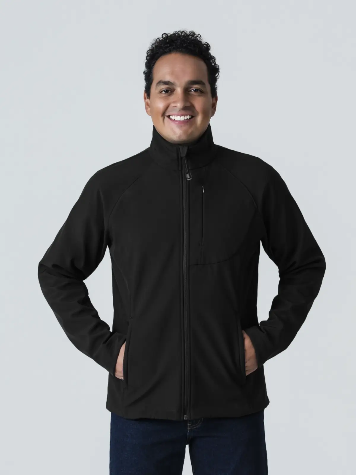 neoprene jacket black for men