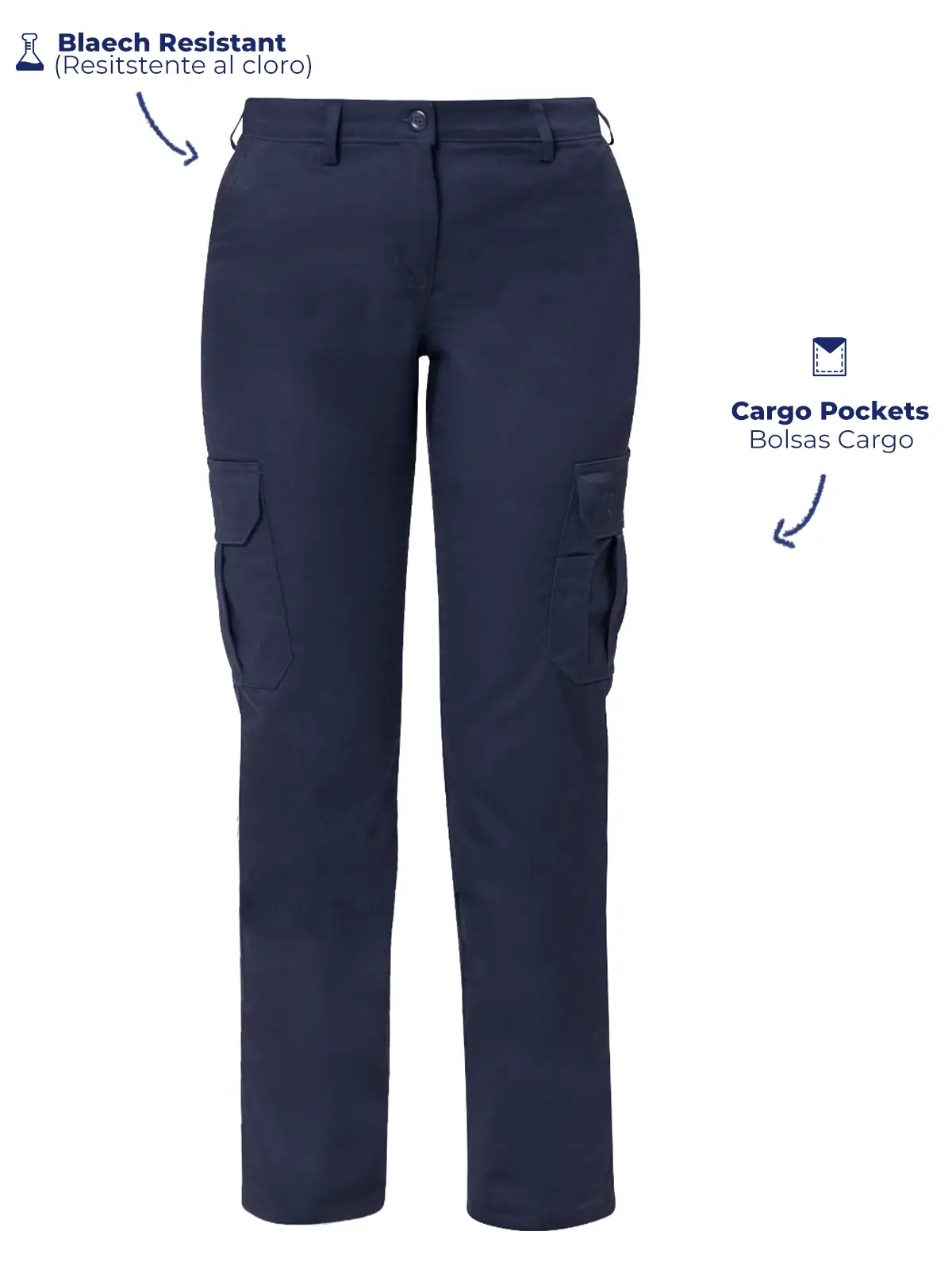 pantalon cargo para dama