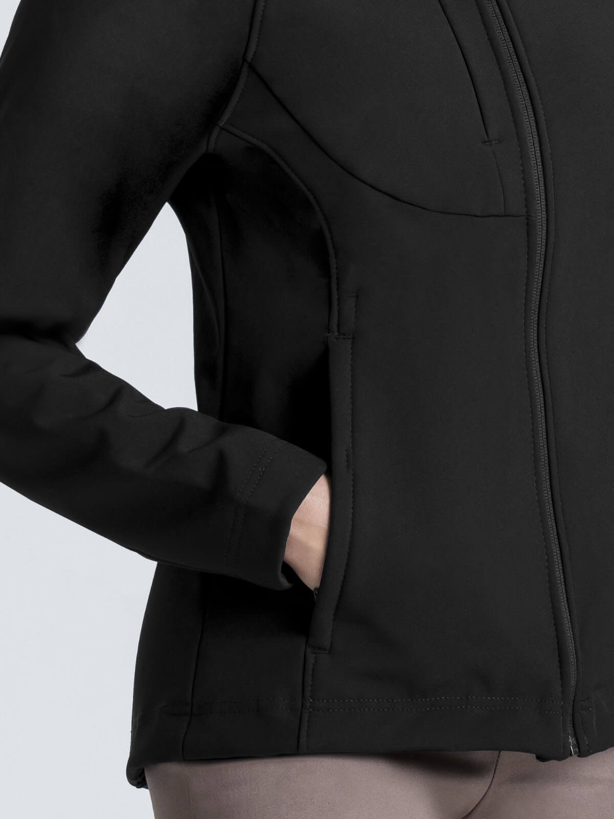 neoprene jacket black for women