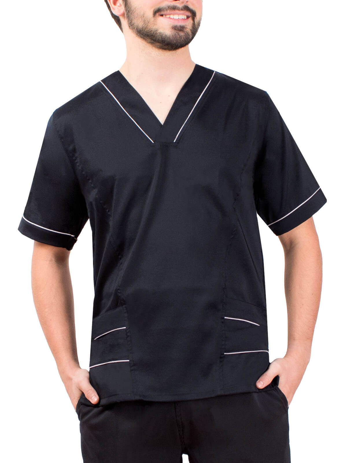 Embroidered Scrub Tops