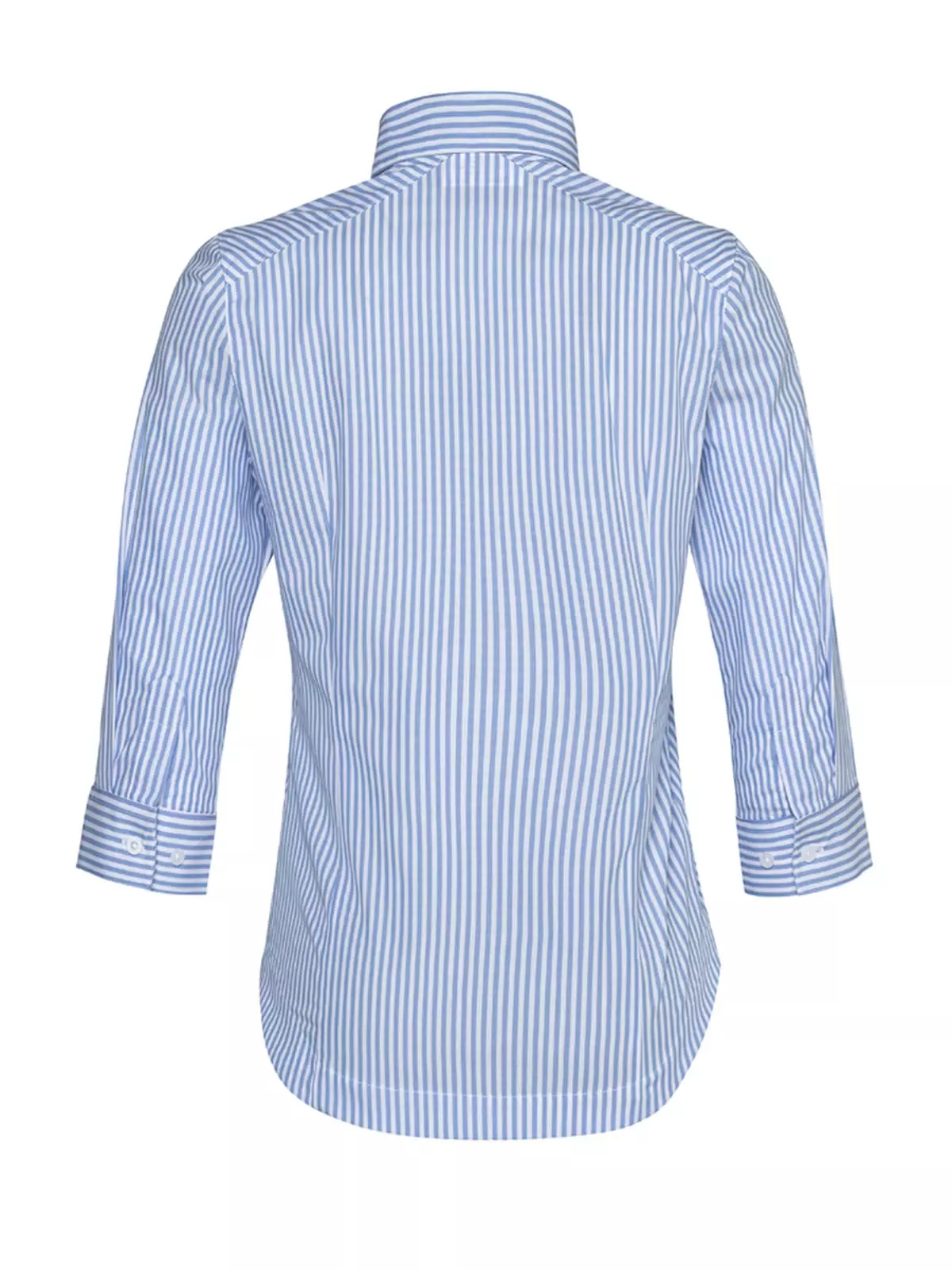 Striped blouse light blue 