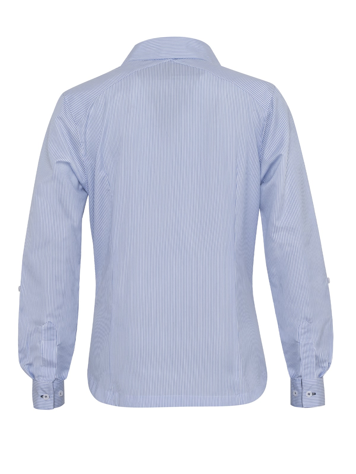 Striped blouse light blue 