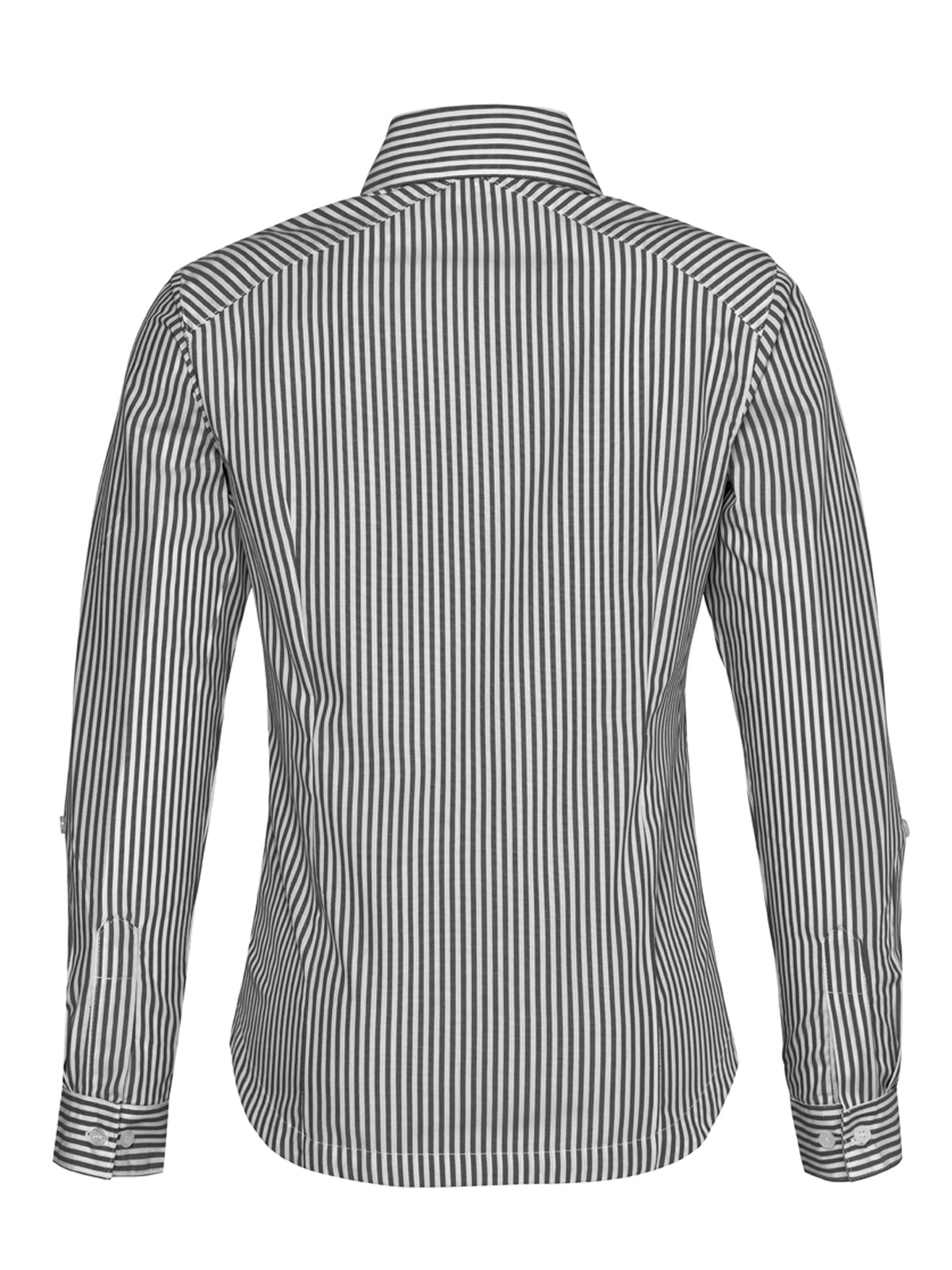 Striped blouse gray