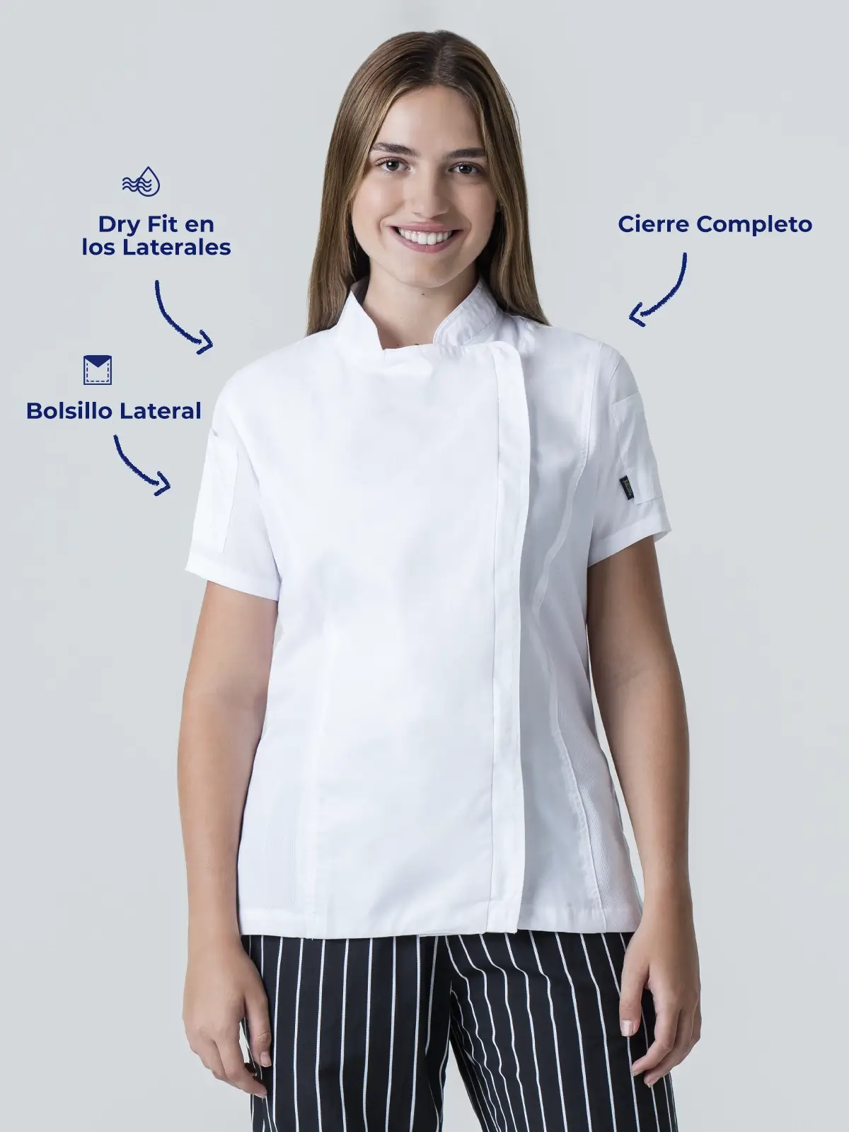 Ventilated Chef Jacket white