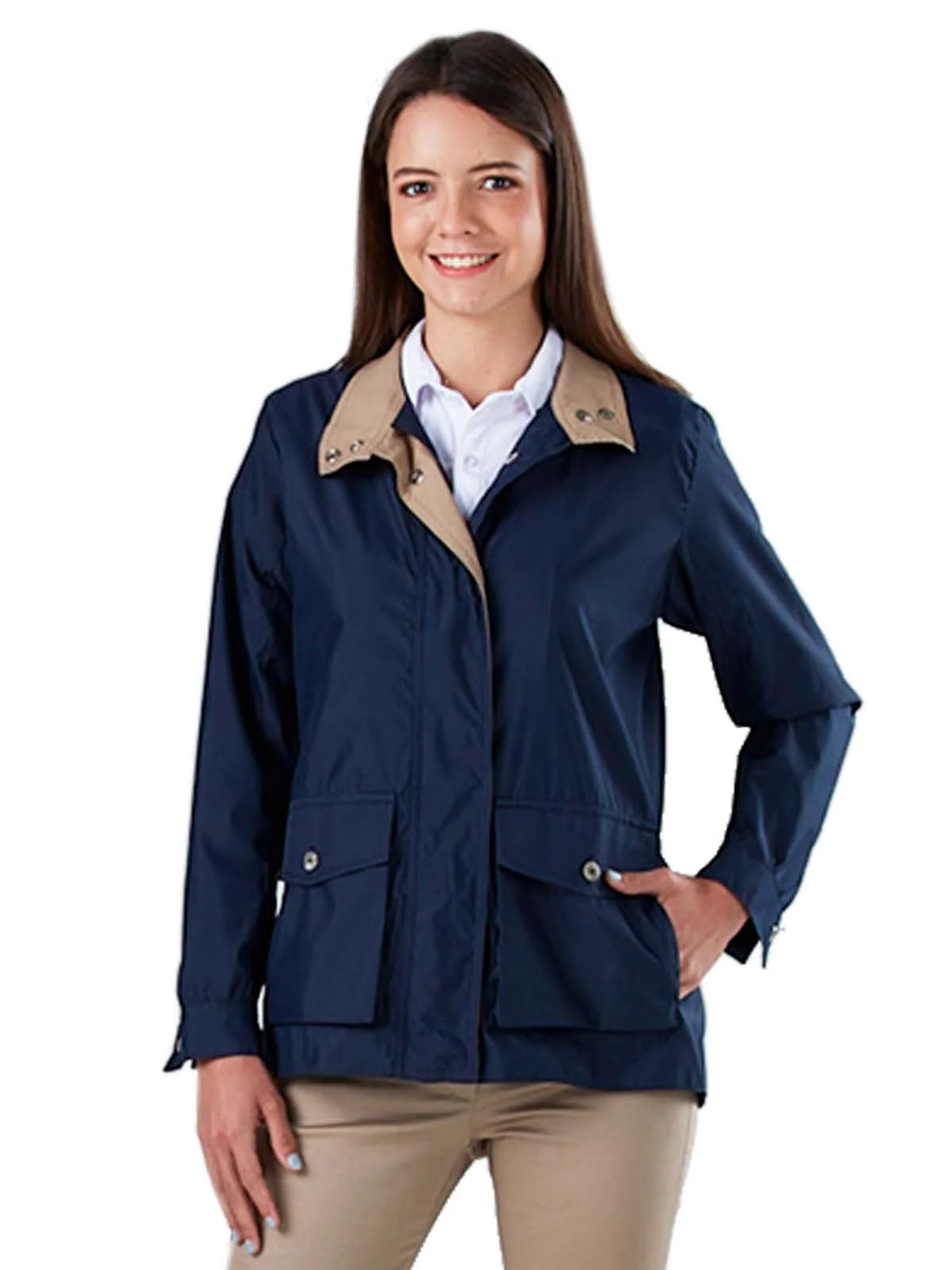 rain jacket navy