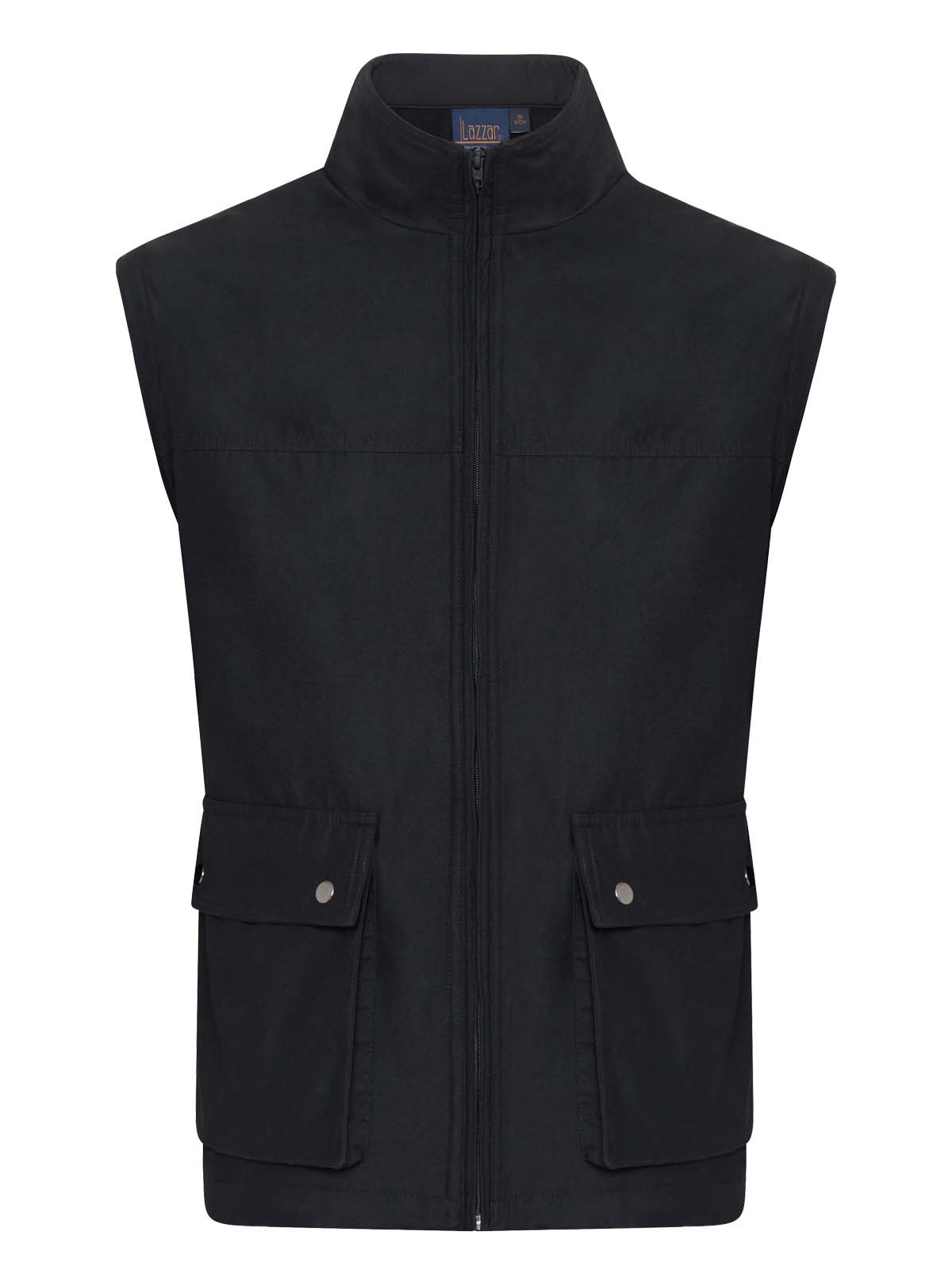 jacket removable sleeves black