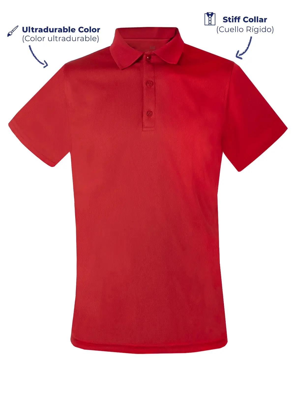 USA Polo Shirt Red