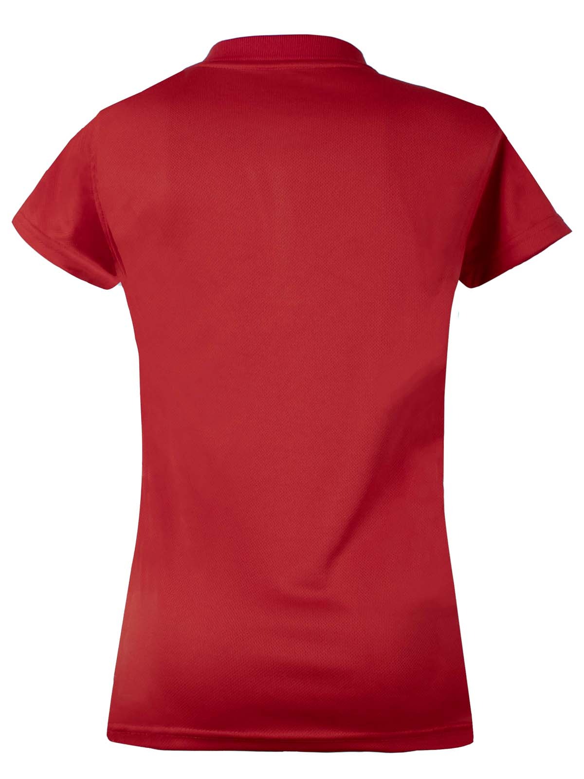 USA Polo Shirt Red Women 