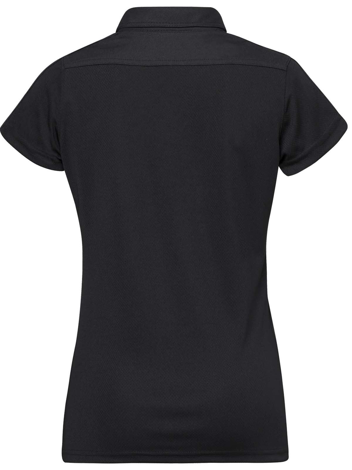 Golf Polo Shirt black women