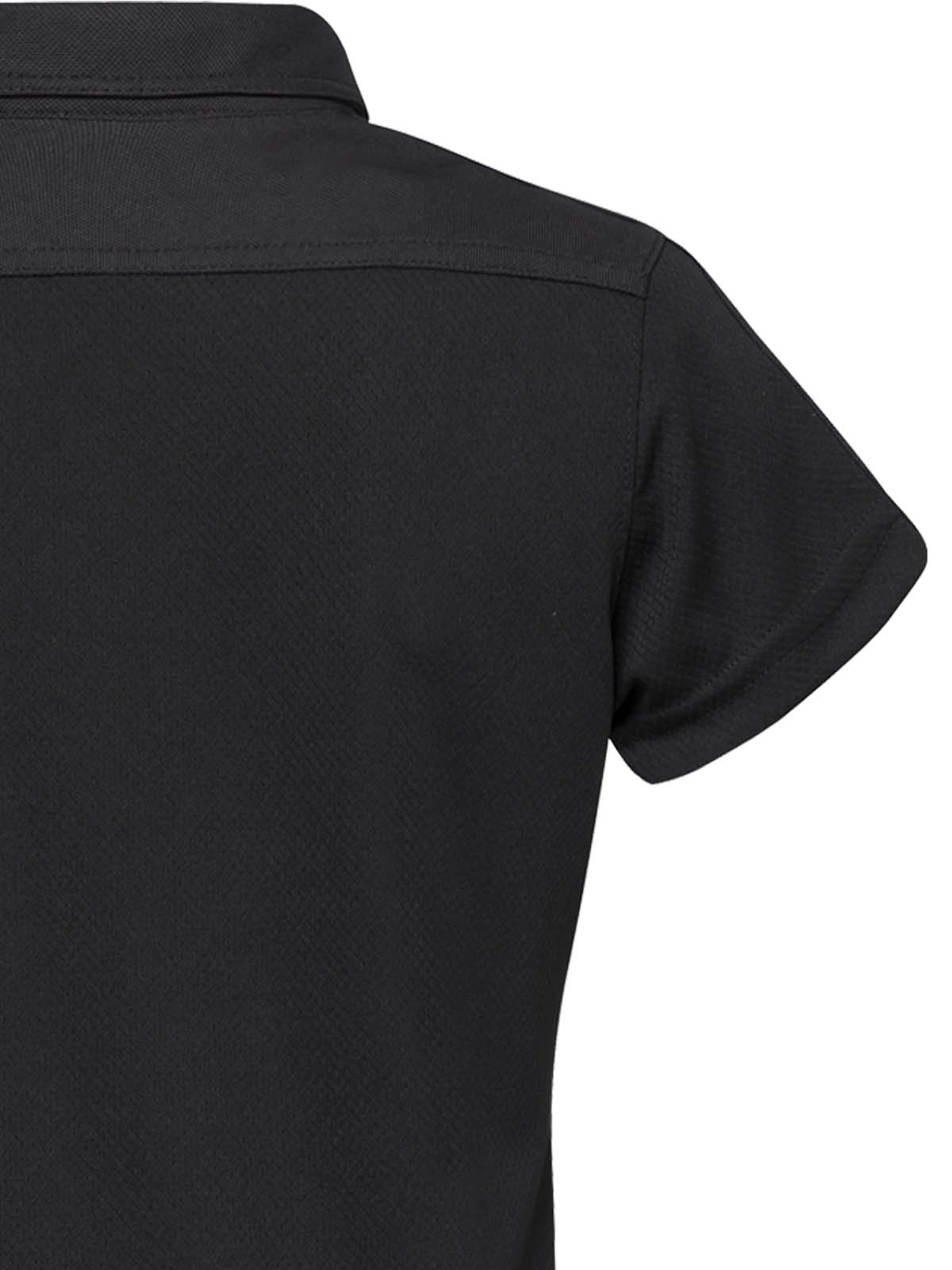 Golf Polo Shirt black women