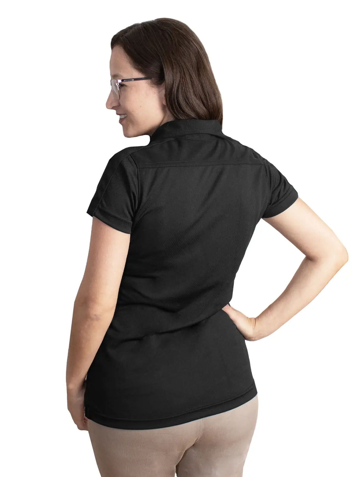 polo shirt golf for womens in black color