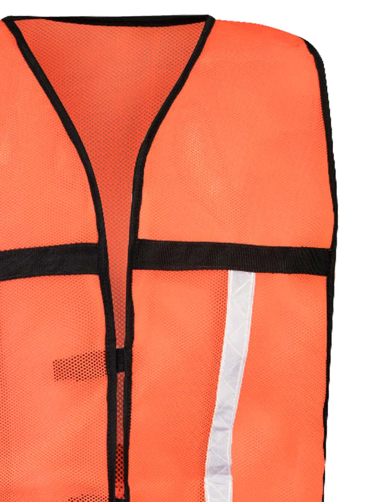 Chaleco Reflectivo AVA Safety Naranja Tipo Malla – GMG Suplidores