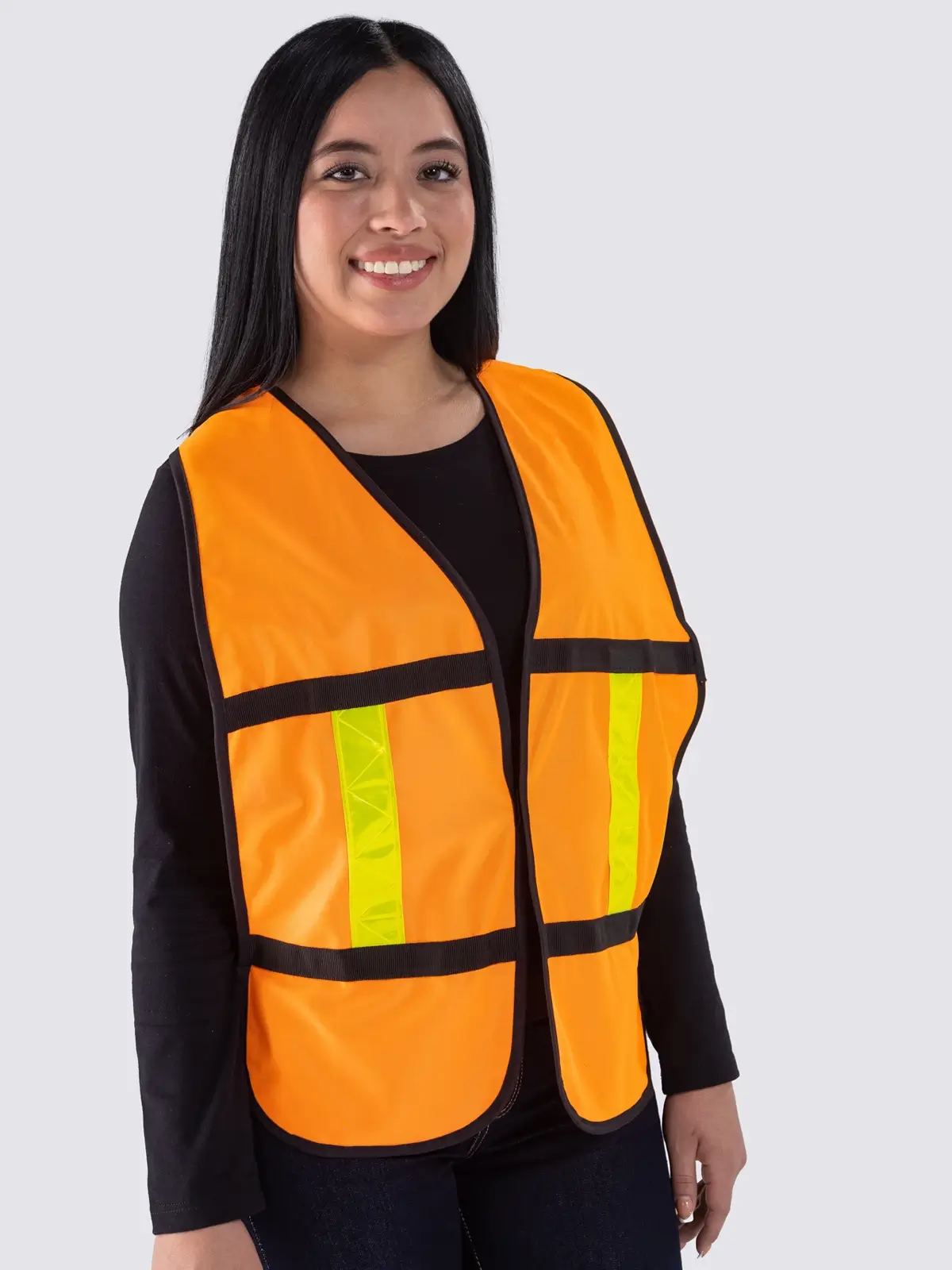 premium mesh safety orange 