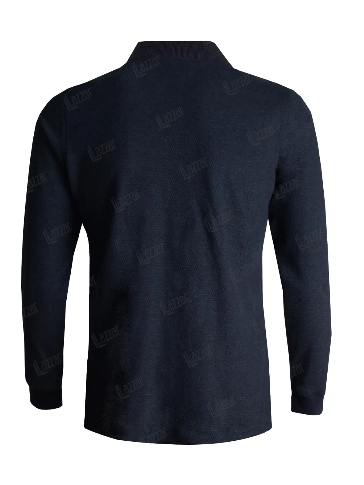 Flame retardant polo shirt navy blue color