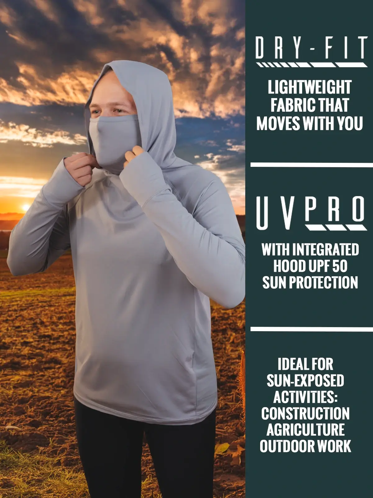 playera de protección solar