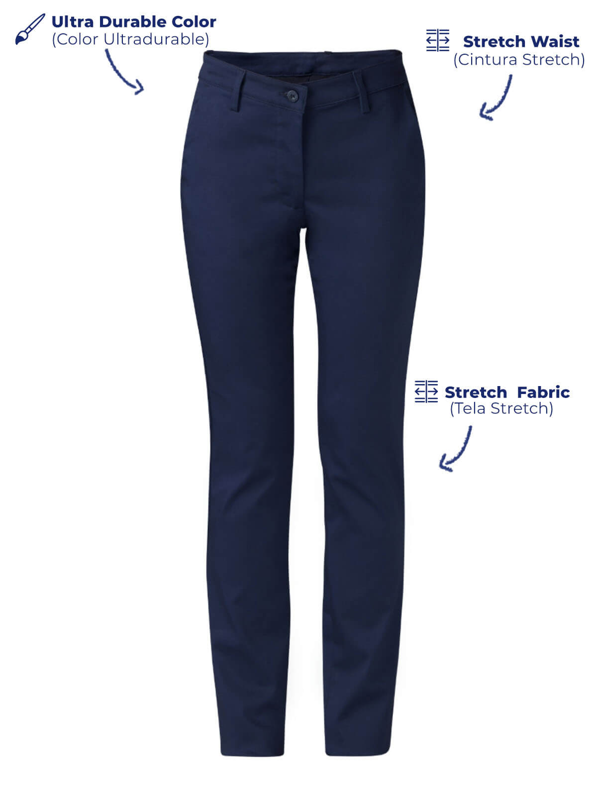 Executive navy blue pants