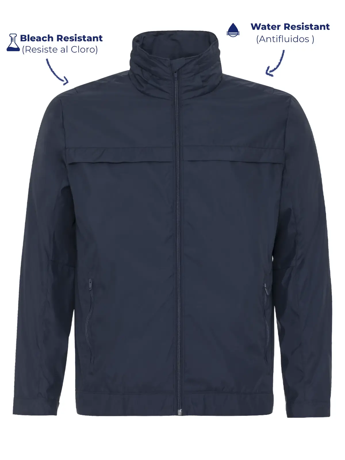 branded rain jackets for man