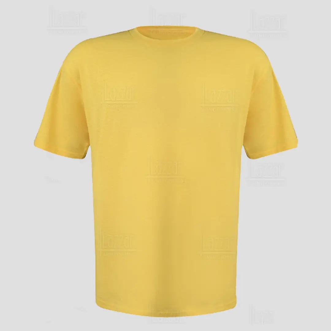 Yellow crew neck t-shirt