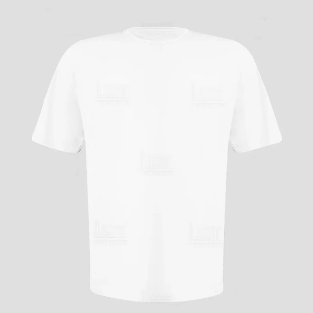 White crew neck t-shirt