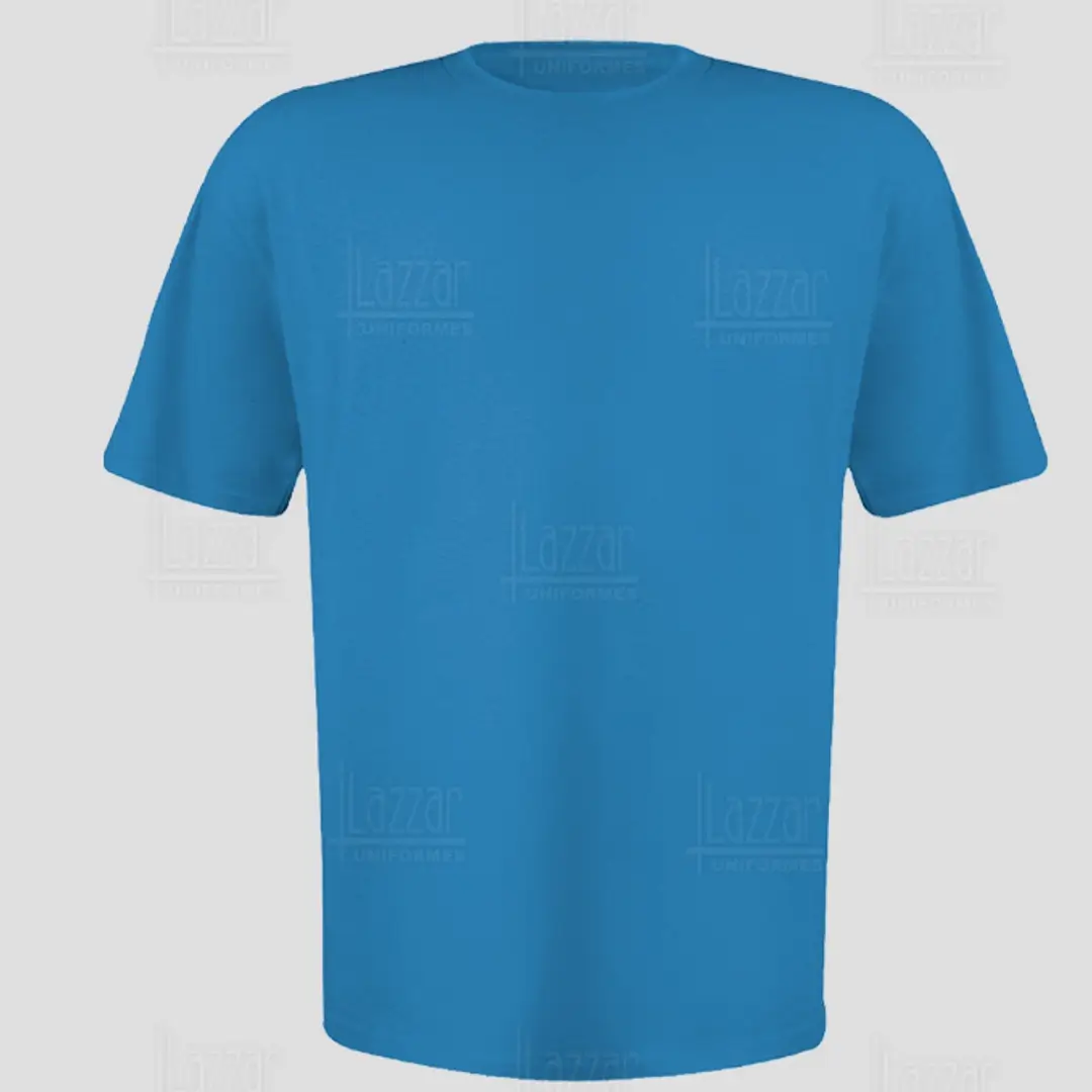 Light blue round neck t-shirt