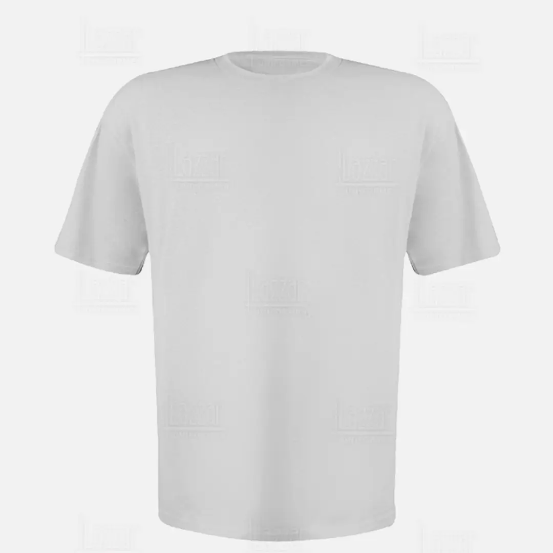  Silver crew neck t-shirt