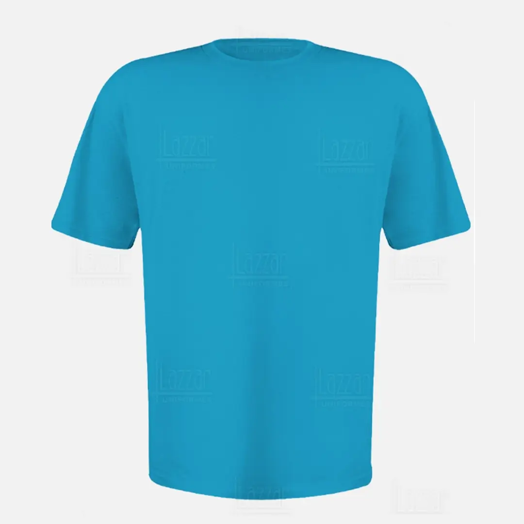 Turquoise crew neck t-shirt