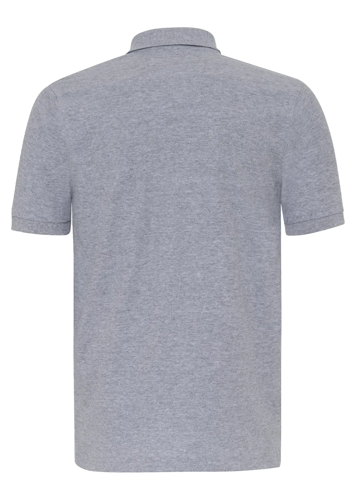 Playera Tipo Polo Pique P500 color gris jaspe