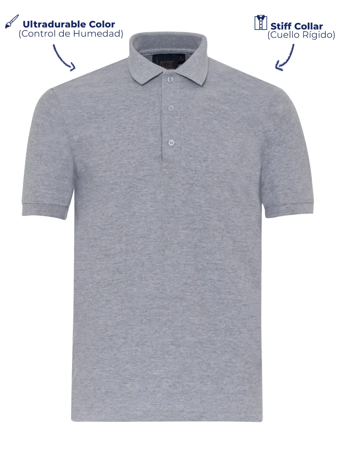 Playera Tipo Polo Pique P500 para caballero