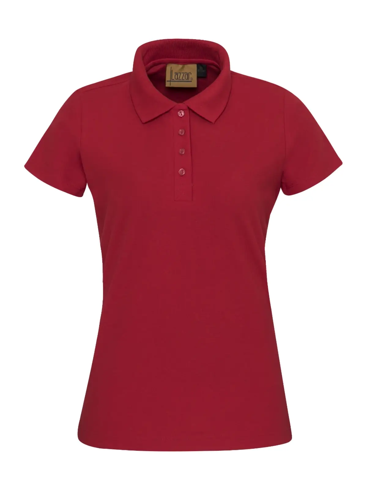 playera polo color rojo 