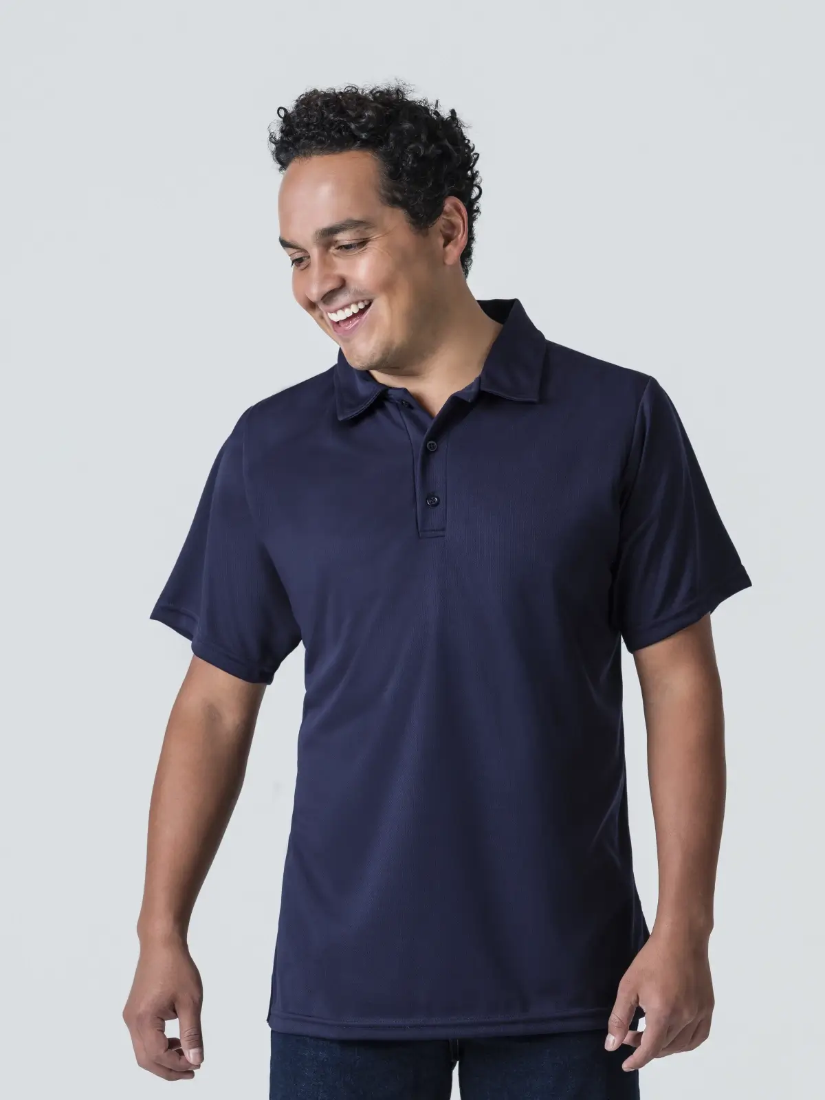 polo dryfit color marino 