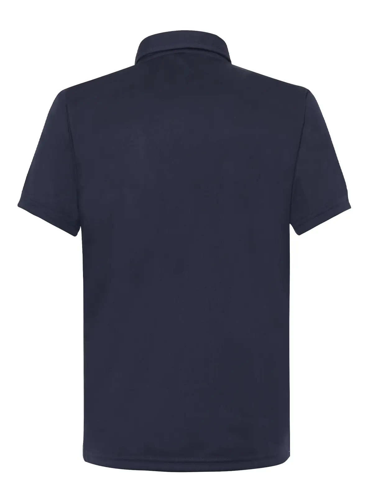 Men's Dry fit P 900 navy blue polo shirt back view