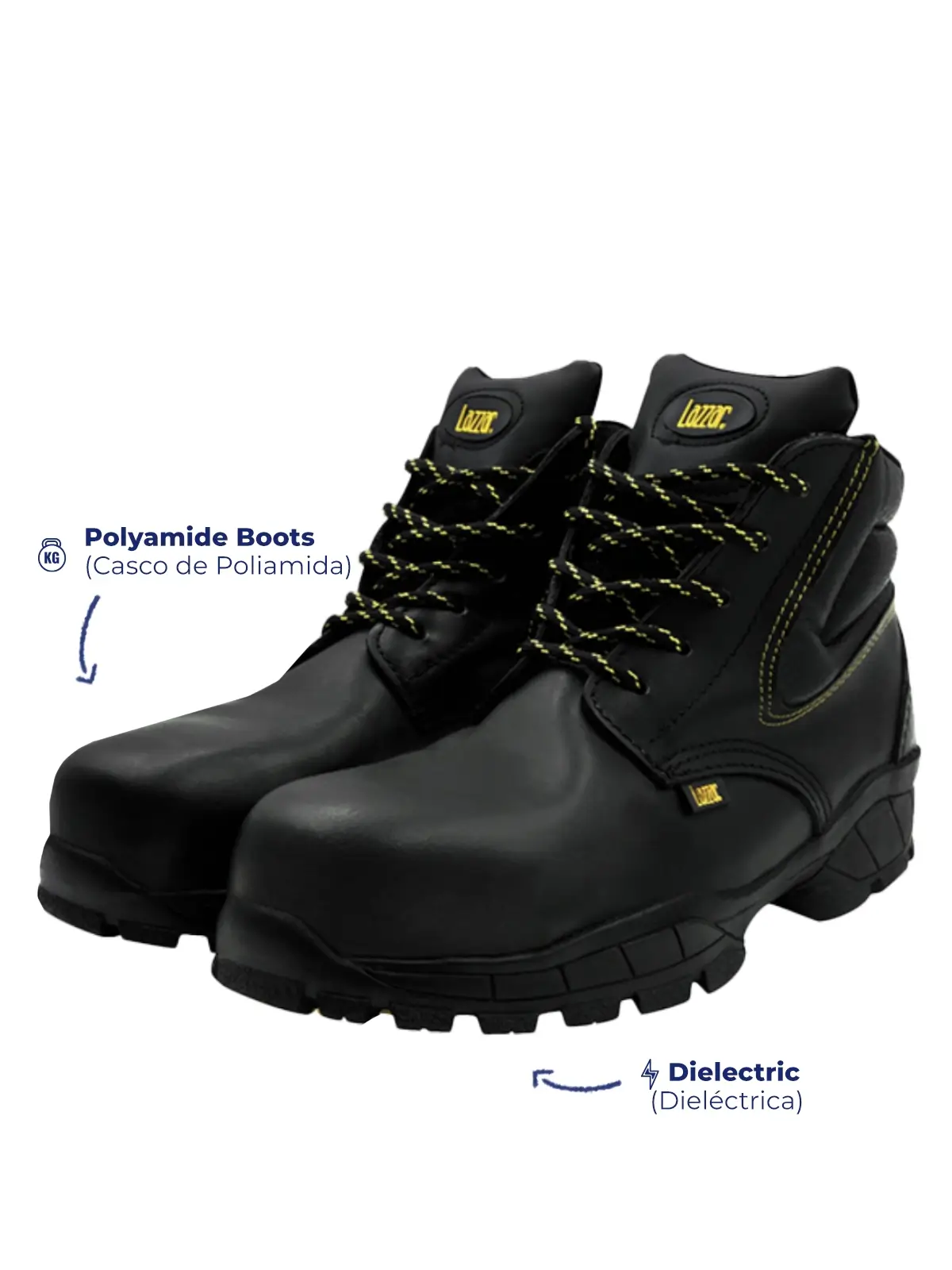 Dielectric work boots