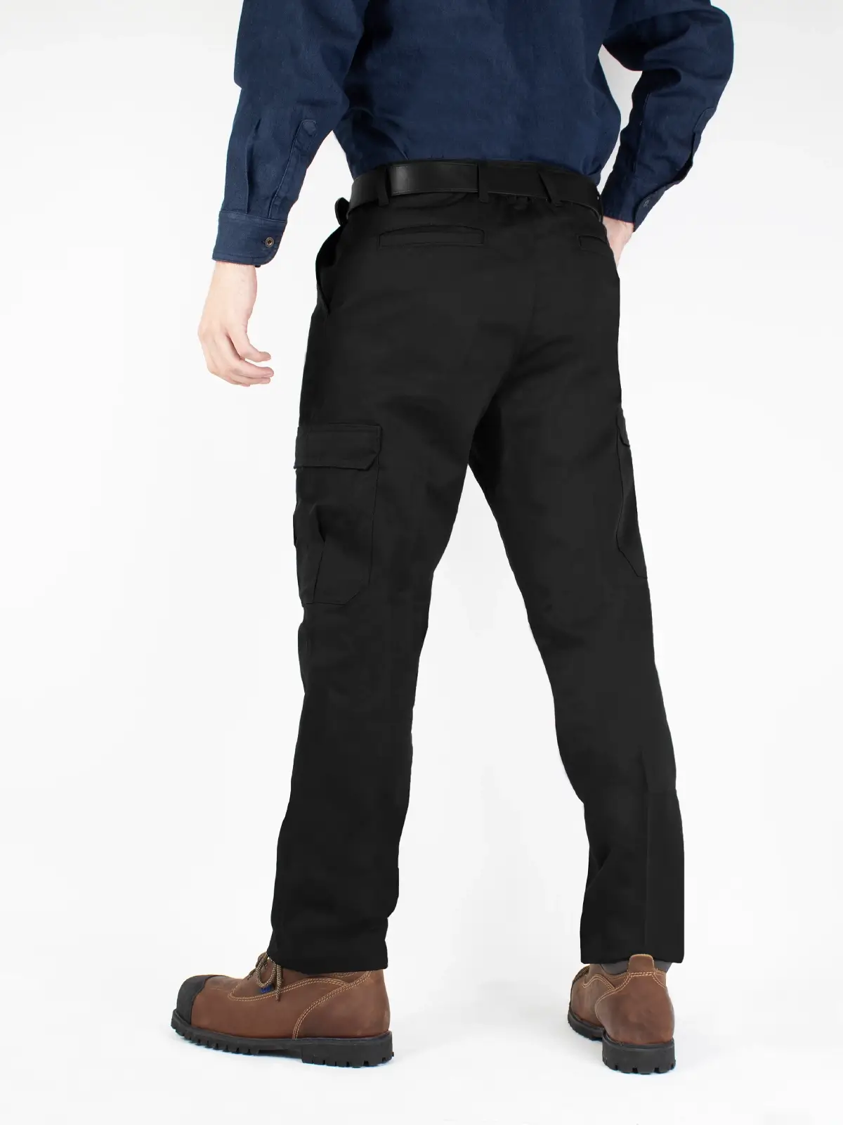 pantalon cargo negro