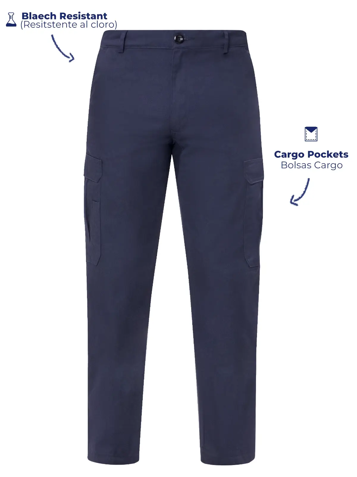 Cargo Pants navy color