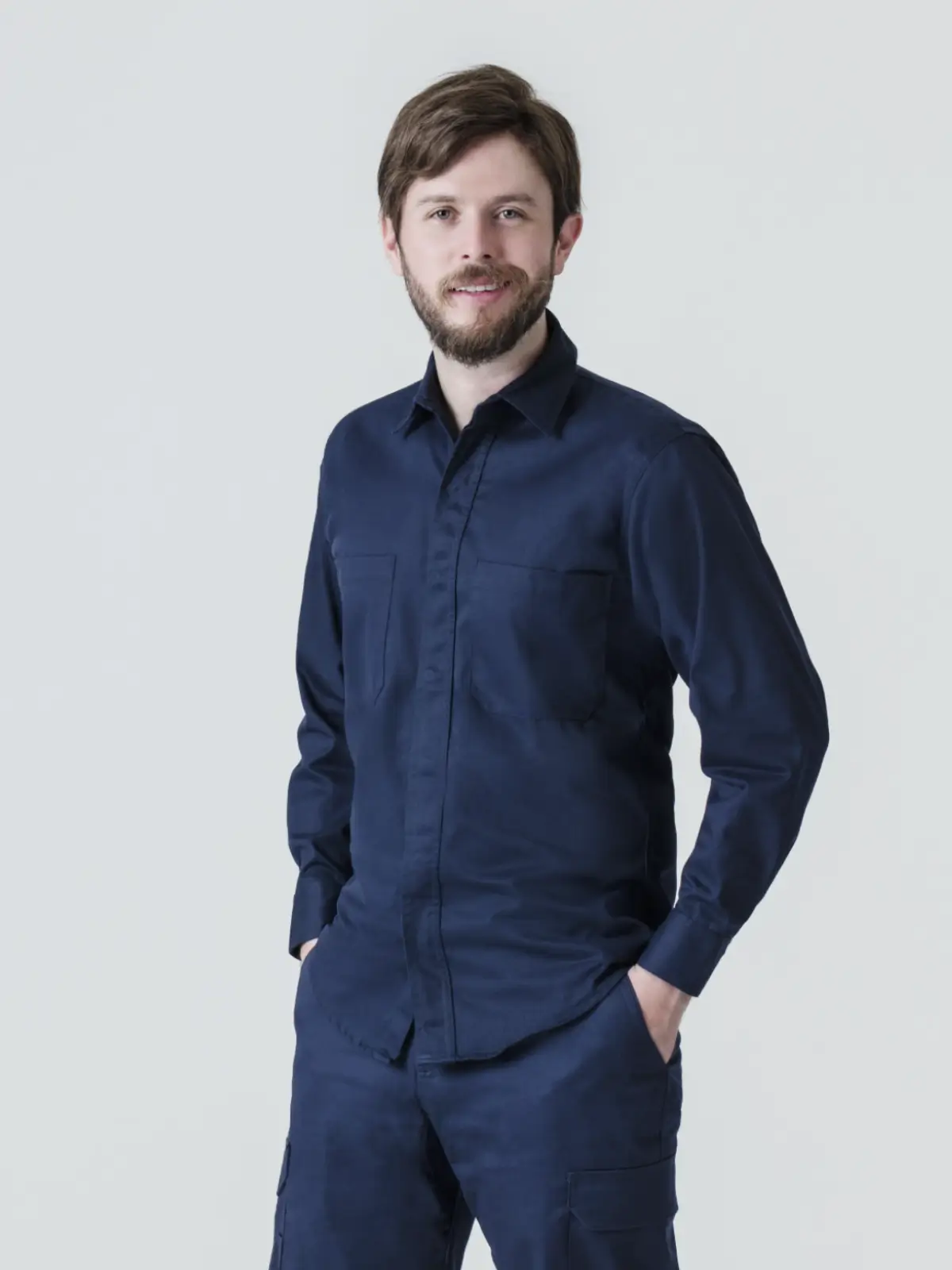 Workwear Shirt navy 