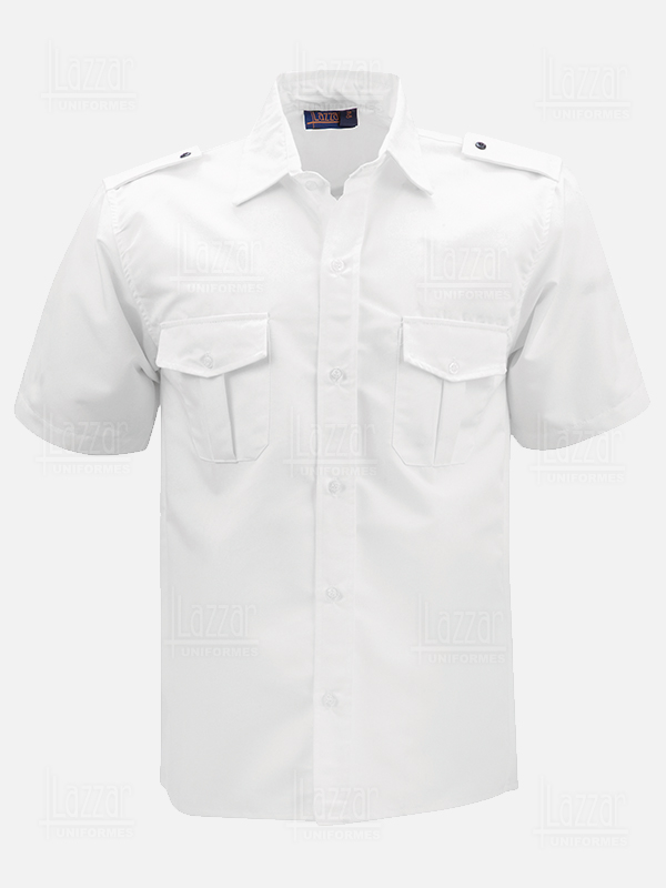 Police shirt white color