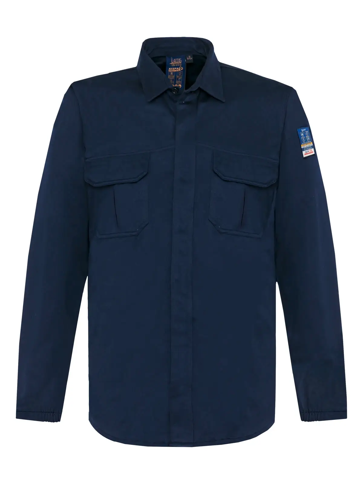 Flame retardant shirt navy blue color