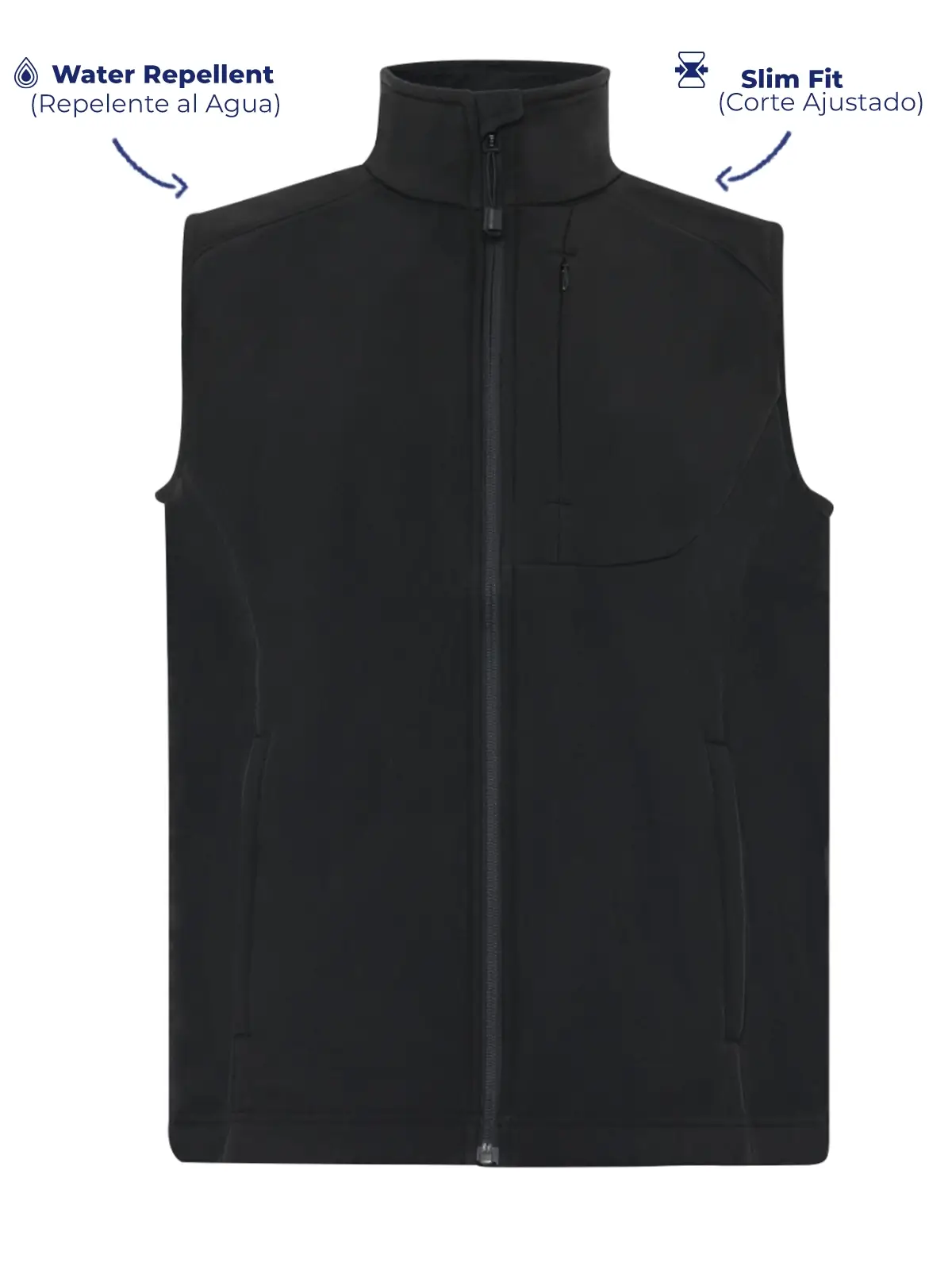 Neoprene Vest Bolivia front view