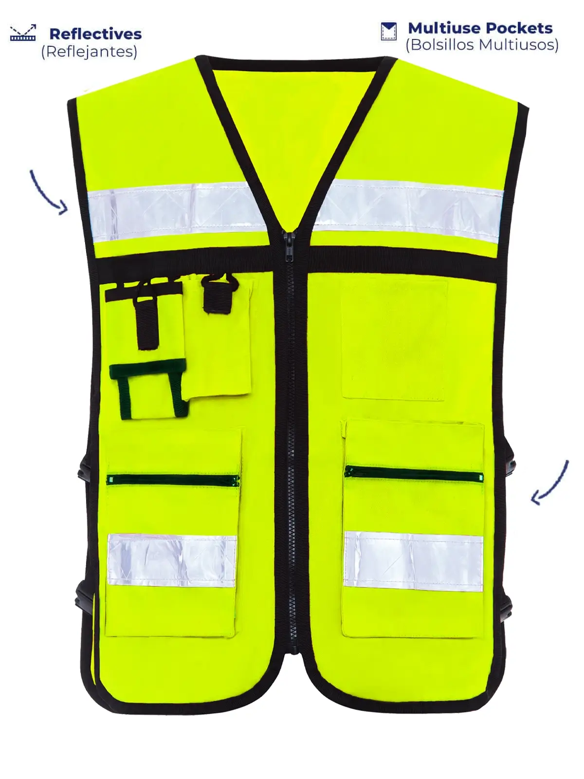 High Visibility Vest front view